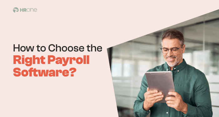 How to Choose the Right Payroll Software for Your Company | HROne